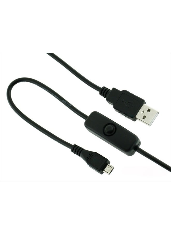 JBtek - Raspberry Pi Micro USB Cable with ON/Off Switch - Easy Start/Reboot ! - Image 1