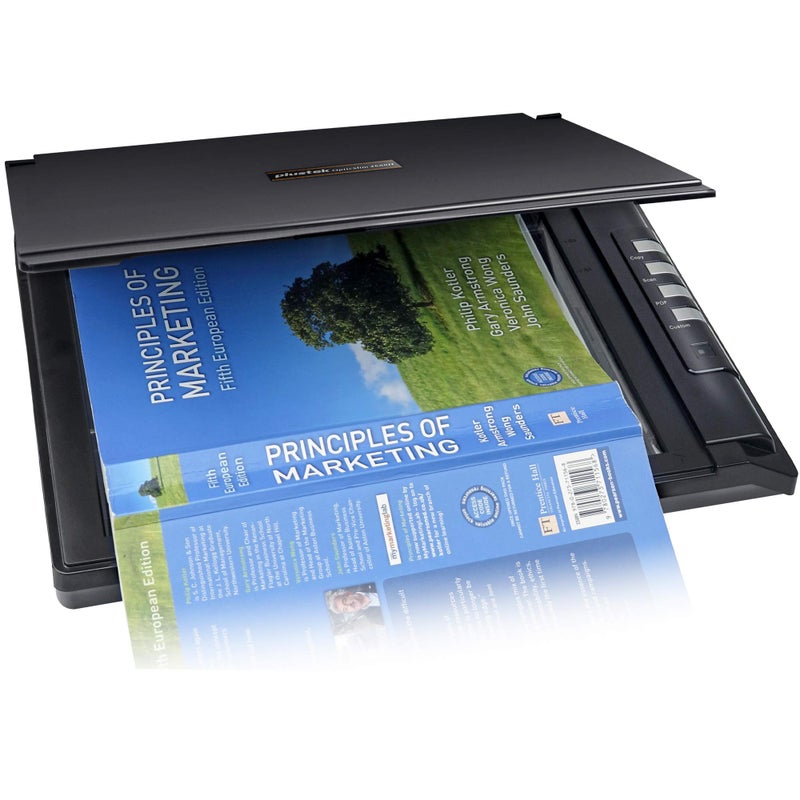Plustek OpticSlim 2700 - High Speed Flatbed Scanner, 3sec Fast scan Speeds. Compact Design for Home and Home Office. Windows and Mac Support - Image 1