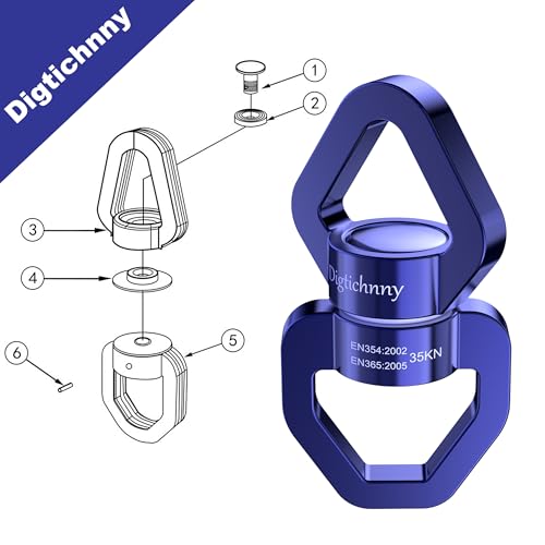 Digtichnny جهاز دوران دوار دجيتشني 35KN للأمان - Image 5