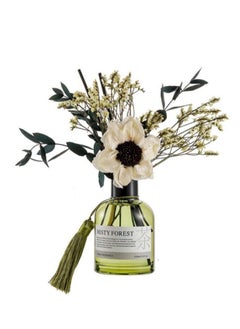 OASIS-TH Flower Reed Diffuser Set Scent Diffuser With Sticks Home Fragrance Flower Diffuser For Home Office Bathroom Shelf Decor Gardenia Tea Scent 150ml 