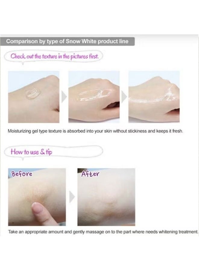 Secret Key Snow White Spot Gel 65g, Acne and Dark Spot, for Skin Brighting and Whithing  - Image 3