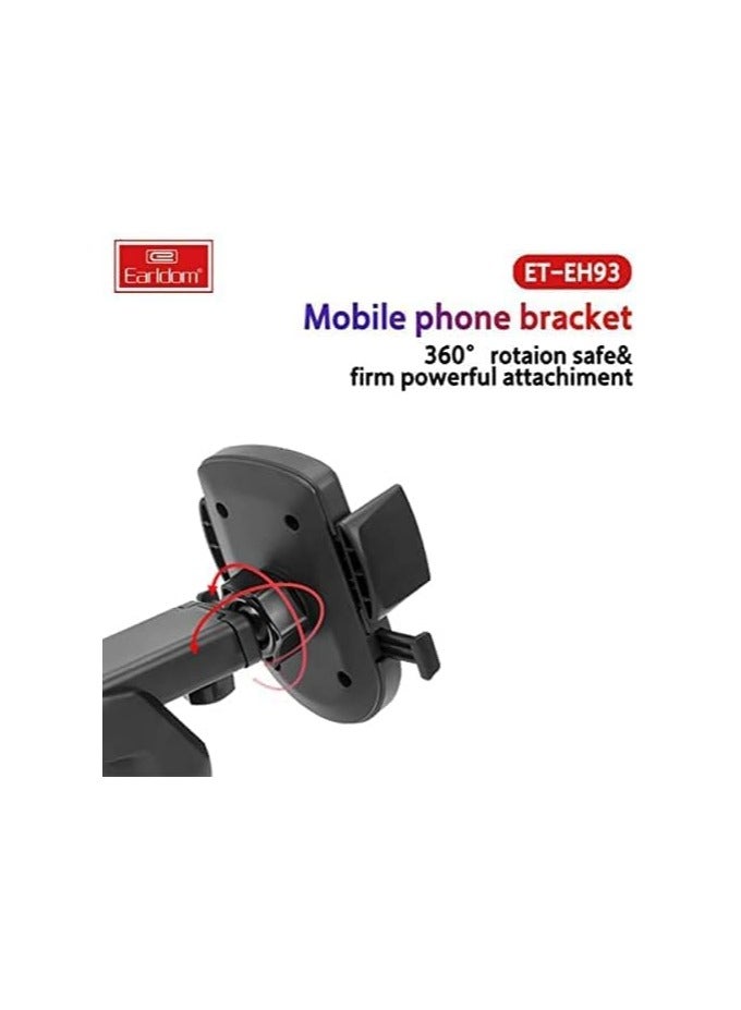 Earldom 360 rotation Degree Car Phone Holder bracket & firm powerful attachment adjustable windshield - EH93 - Image 3