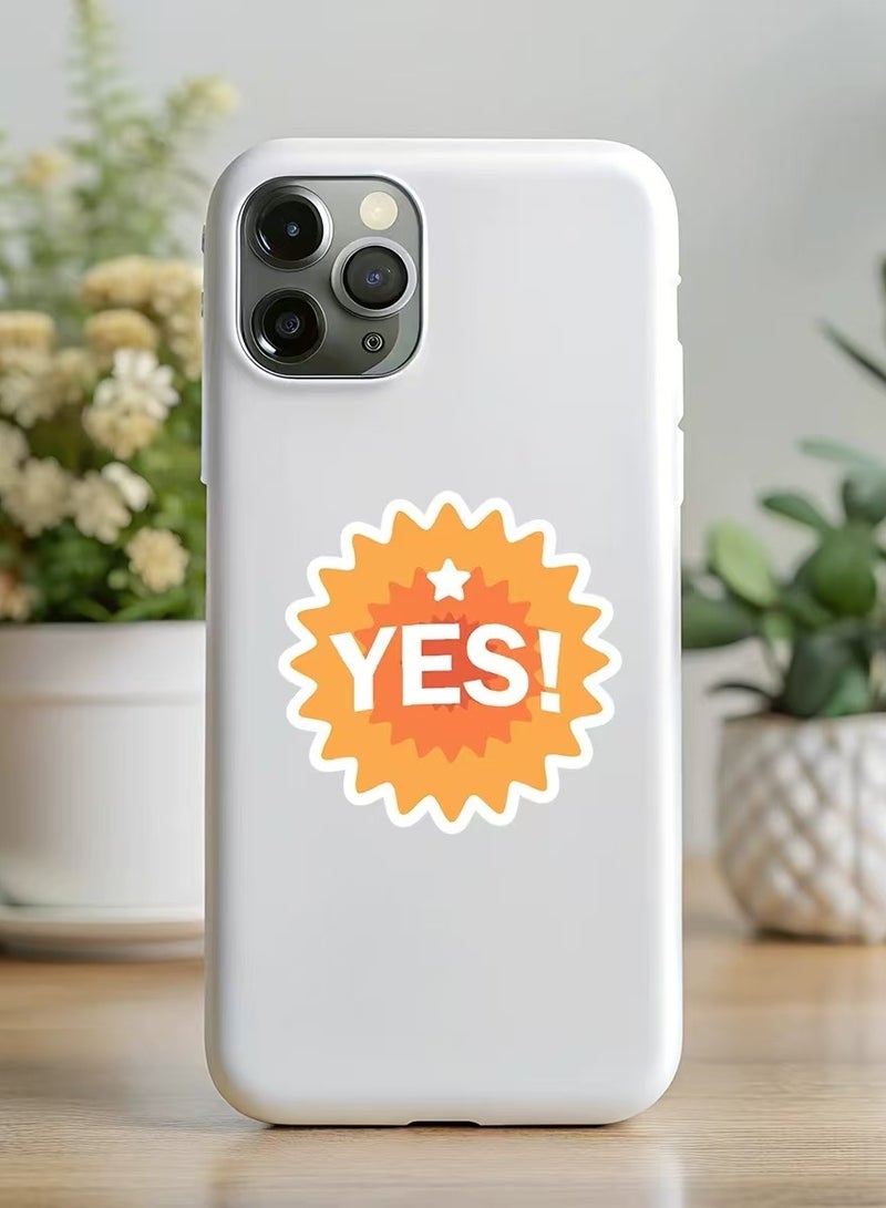 Motivational Sticker Pack: 50 Inspiring Designs to Boost Your Spirits and Decorate Your World - Ideal for Your Phone, Textbook, Bottle & More  - Image 2