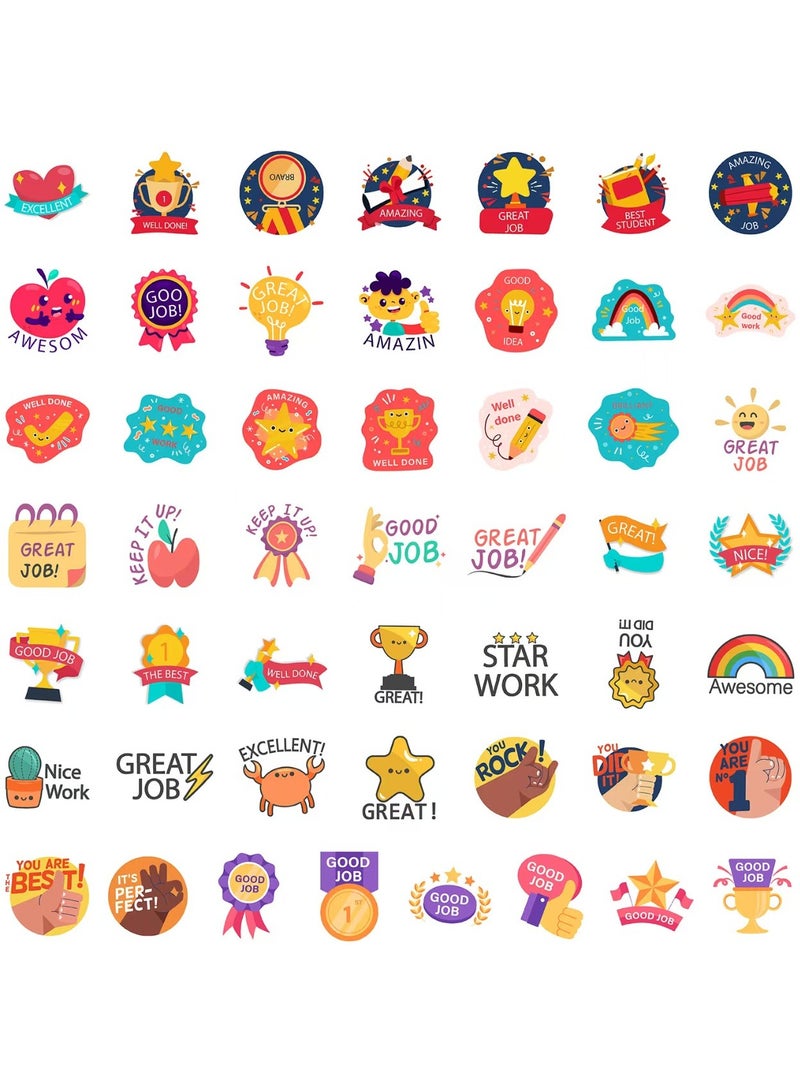 Motivational Sticker Pack: 50 Inspiring Designs to Boost Your Spirits and Decorate Your World - Ideal for Your Phone, Textbook, Bottle & More  - Image 1