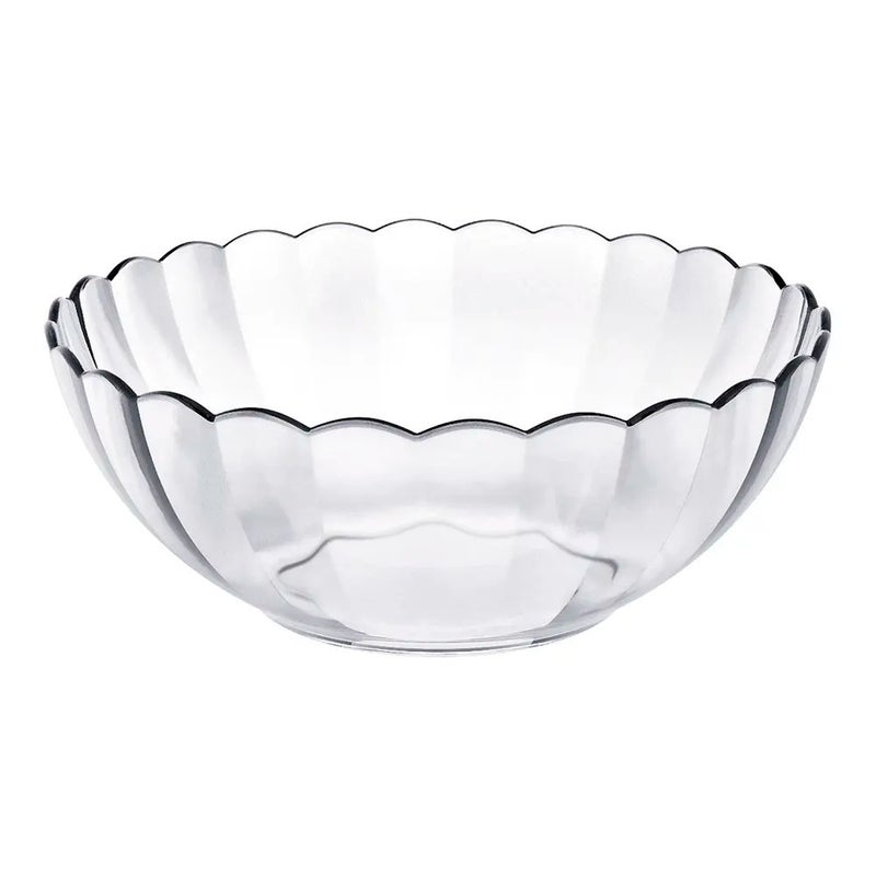 Marinex Glass Bowl Bella 3.1 L, Durable Heat-Resistant Borosilicate Mixing & Serving Bowl | Transparent Multi-Purpose Medium Glass Bowl | Microwave, Freezer & Dishwasher Safe - Image 1