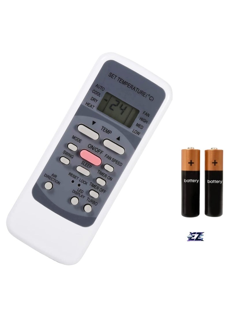 ELTRAZONE R51M/E Remote Control Replacement for Midea Air Conditioner – Universal AC Remote Compatible with All Midea Models – With Battery - Image 1