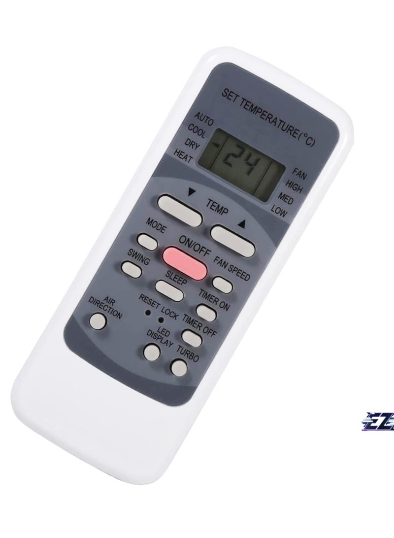 ELTRAZONE R51M/E Remote Control Replacement for Midea Air Conditioner – Universal AC Remote Compatible with All Midea Models – With Battery - Image 2