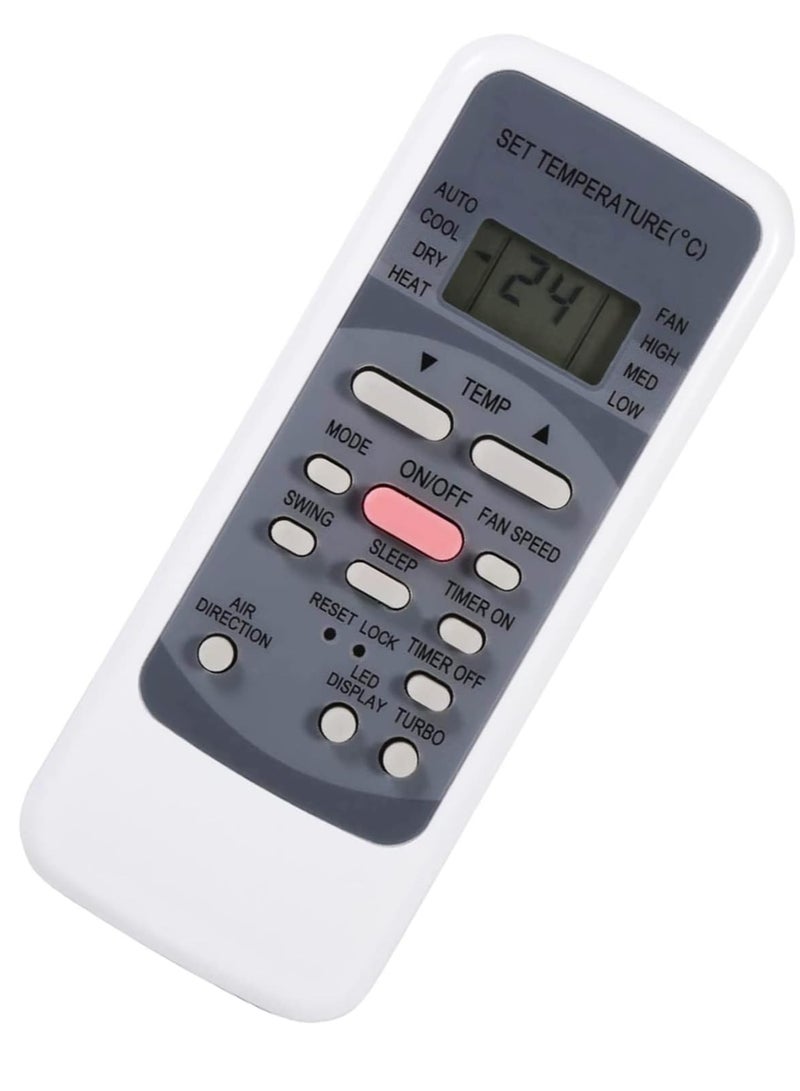 ELTRAZONE R51M/E Remote Control Replacement for Midea Air Conditioner – Universal AC Remote Compatible with All Midea Models – With Battery - Image 4