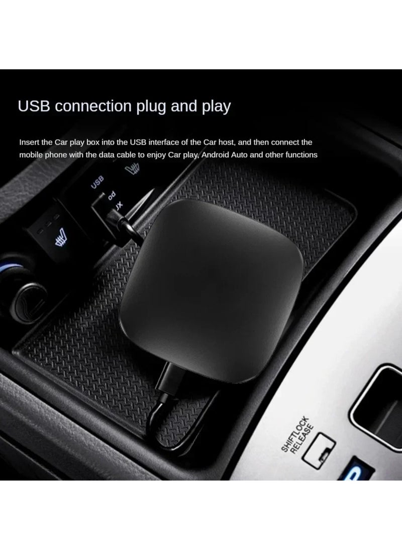 Generic - Car Screen Converter Box to Android 13 Supports YouTube, Netflix, TV Channels, Wi-Fi for Android and iPhone Phones, Google/Siri Voice Control / 5G - Image 1
