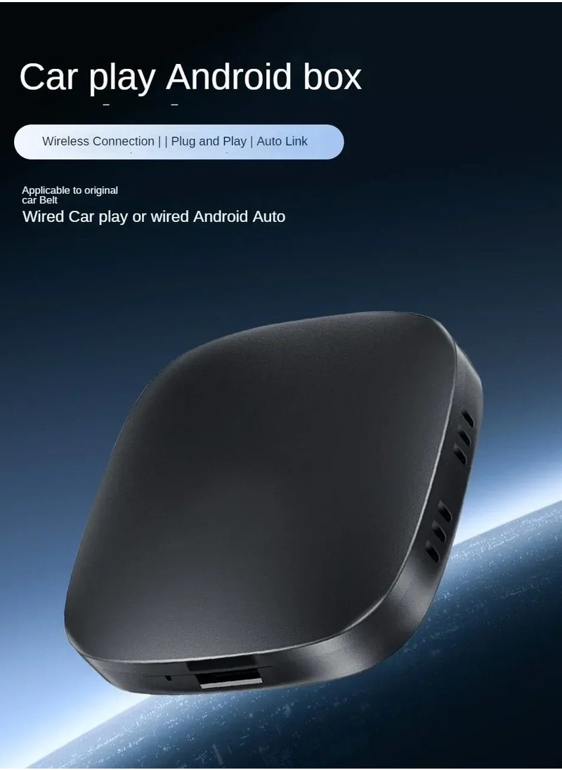 Generic - Car Screen Converter Box to Android 13 Supports YouTube, Netflix, TV Channels, Wi-Fi for Android and iPhone Phones, Google/Siri Voice Control / 5G - Image 1