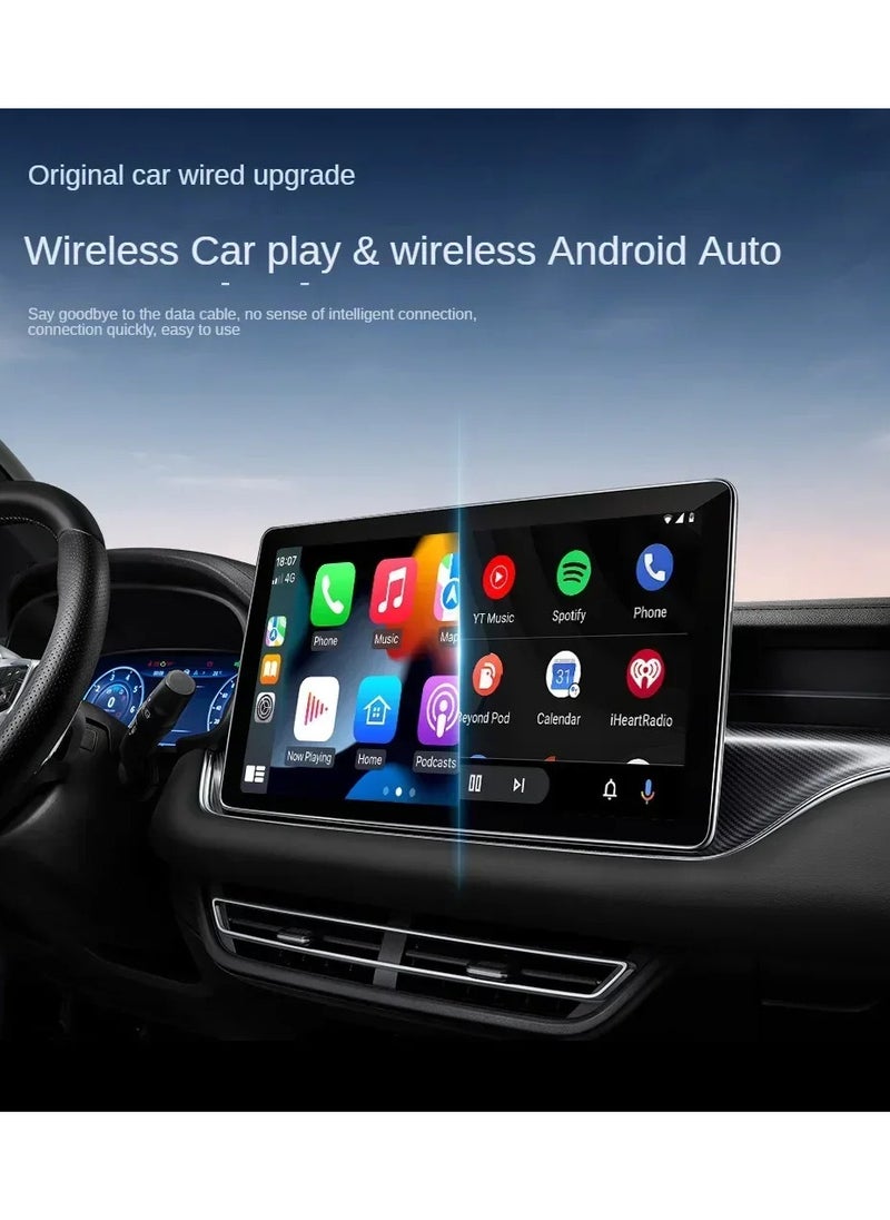 Generic - Car Screen Converter Box to Android 13 Supports YouTube, Netflix, TV Channels, Wi-Fi for Android and iPhone Phones, Google/Siri Voice Control / 5G - Image 1