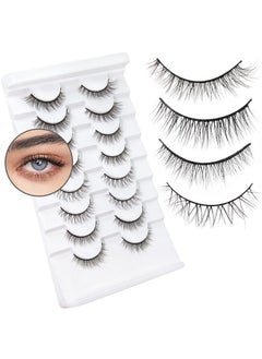 False Eyelashes Natural Look 8 Pairs 4 Styles Strip Lashes Wispy Faux Mink Short Eyelashes Reusable Lightweight Soft Small Fake Eyelashes for Women Natural Makeup - pzsku/Z081C9AC94638C5B0CB59Z/45/_/1687464550/070f009c-2fc2-426f-88da-4cc30e599a07