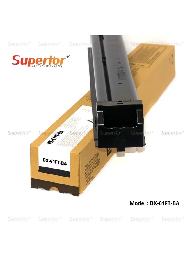 SOS Superior Superior DX-61FT-BA Black Compatible Toner Cartridge – Replacement for Sharp MX-61FT – For Sharp MX-2630N / MX-3050N / MX-3550N / MX-4050N / MX-5050N / MX-6050N and More - Image 3
