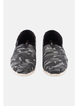 TOMS Women Slip On Forest Camo Casual Shoes, Black  - Image 3