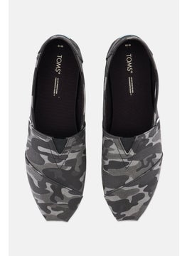 TOMS Women Slip On Forest Camo Casual Shoes, Black  - Image 2