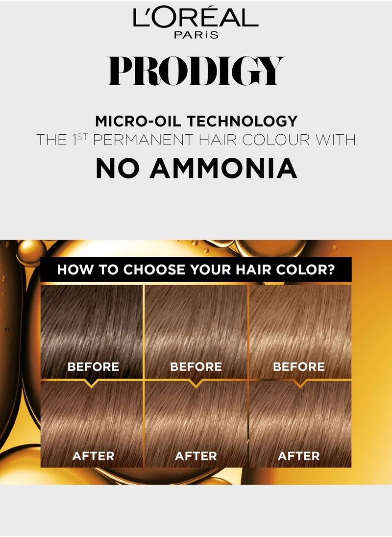 L'OREAL PARIS Prodigy Permanent Hair Color 7 Almond