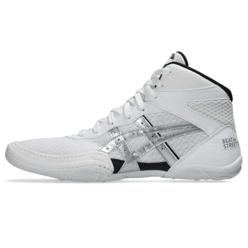 ASICS Mens Matflex 7 Wrestling Shoes 85 WhitePure Silver - Image 1