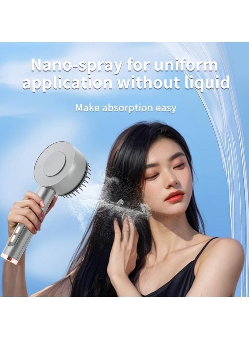 Electric Scalp Massager Brush for Hair Loss Reduction and Hair Care XYT-0808 - Image 5