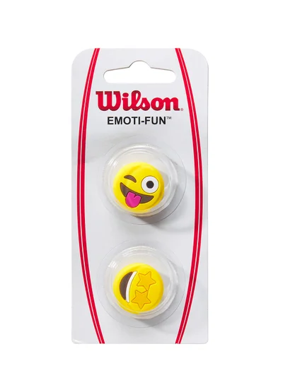 Wilson Tongue Out/ Star Eyes Vibration Tennis Dampeners - Pack of 2
