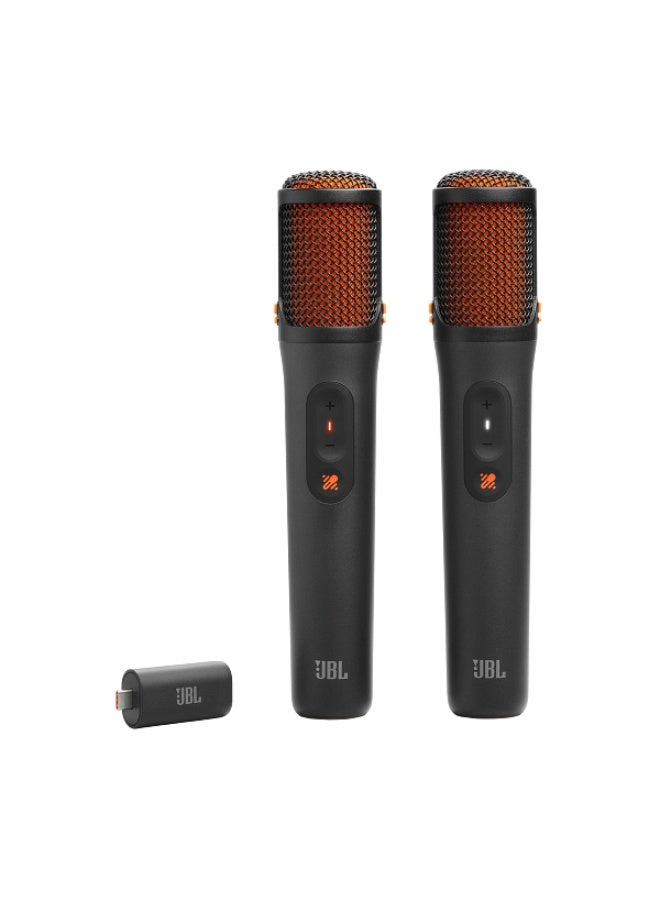 JBL PartyBox 520 Portable Party Speaker with JBL EasySing Wireless Microphones JBLPARTYBOX520EU+JBLEASYSINGMICS black - Image 4