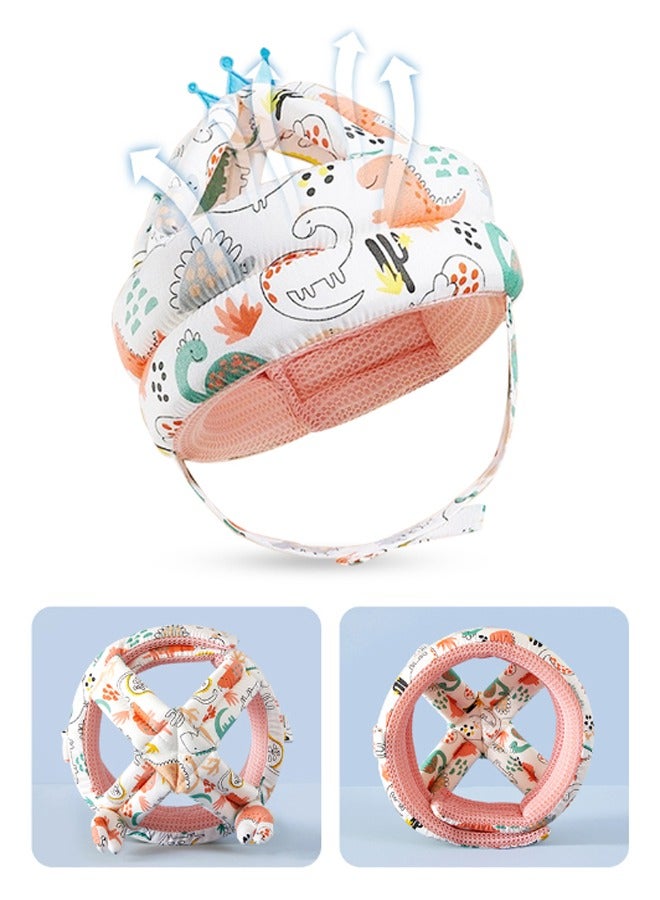 Toddler Hat, Toddler Anti-Fall Hat, Adjustable Toddler Safety Hat, Baby Head Protector, Baby Bumper Protective Hat, Head Pad, Child Safety Head Protection Hat, Suitable For Running, Walking, Crawling  - Image 4