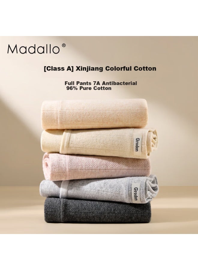 Madallo Modal A-class Baby Cotton High-end Women's Underwear, 100% Pure Cotton, Antibacterial Crotch, Mid-rise, Young Women's Triangle Briefs - Image 2
