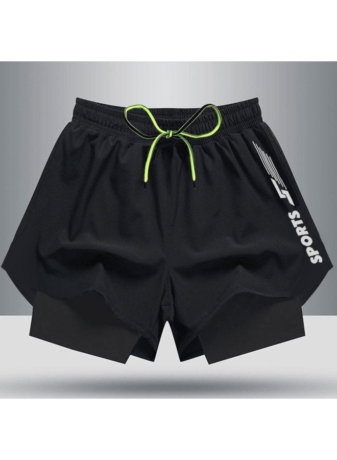 Generic Hurun Swimsuit Men's Anti-embarrassment Swimming Trunks Boys Top Teenagers Hot Spring Equipment Men's Swimsuit Suit-Color:Single Swim Trunks-Size:2XL (60.00 Kg-70.00 Kg  - Image 1
