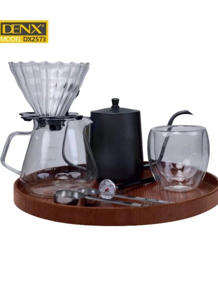 Denx A Complete Set For Preparing Drip Coffee With An Elegant And Modern Design Containing 12 Pieces To Prepare The Best Cup Of Coffee Using Filter Technology - From Denx - Image 2
