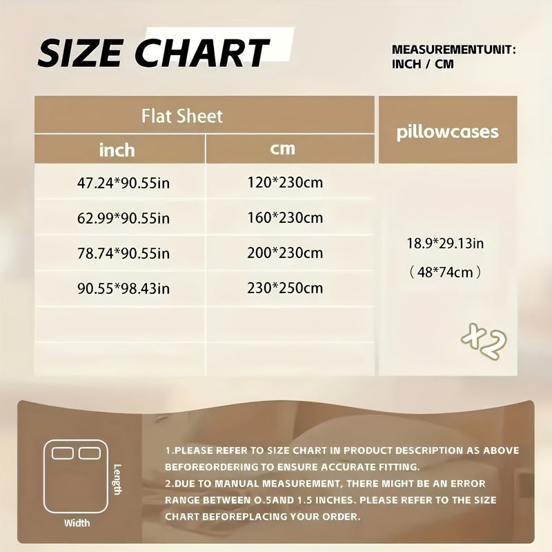 Aloe Vera Print Single Bed Sheet 70.87 by 89.37 Inches Small Tulip Pattern Right Angle Design Drapable Easy Care - Image 3