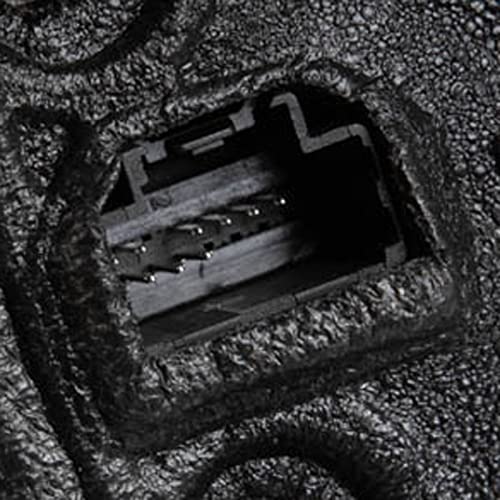 TRQ Driver Side Power Heated Memory Mirror Smooth Black Chrome Cover Compatible with 2009-2012 Ford Flex FO1320360 - Image 2