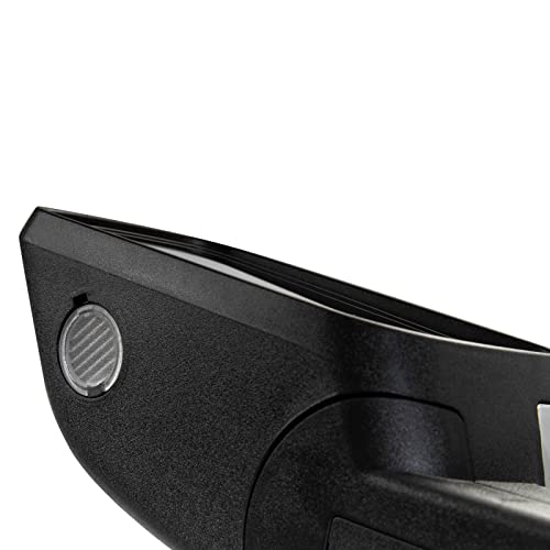 TRQ Driver Side Power Heated Memory Mirror Smooth Black Chrome Cover Compatible with 2009-2012 Ford Flex FO1320360 - Image 5