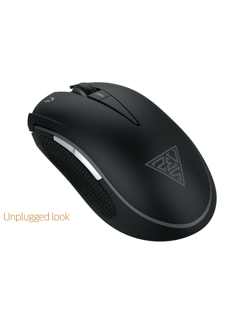 GAMDIAS - GAMDIAS ZEUS E2 Gaming Mouse with NYX E1 Mouse Mat - 6 Keys - Multi-color Lighting - Adjustable DPI-BLACK - Image 1