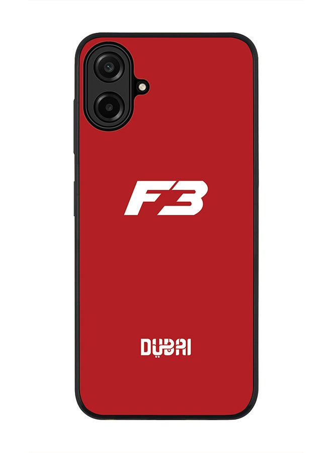 For Samsung Galaxy A07 4G Case,Slim fit Camera Protection, Shockproof Thin Phone cover  -  Faz3 Dubai Red