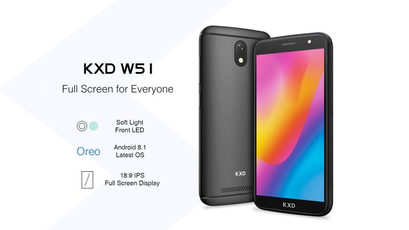 Generic (Unbranded) KXD W51 Mobile Phone 2000mah Battery G Sensor Display 5.0inches 1GB + 8GB Cell Gold - Image 2