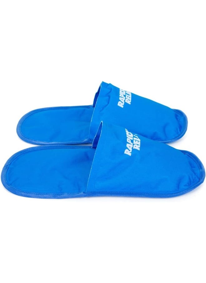 RAPID RELIEF Rapid Relief Hot and Cold Therapy Slippers for Swollen and Painful Feet  - Image 2