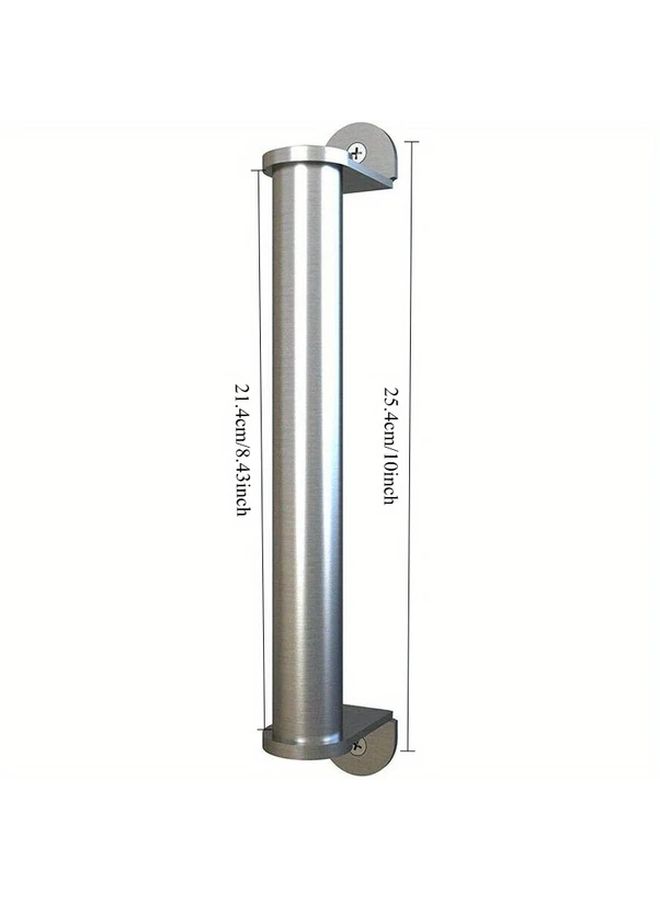 White Stainless Steel Brushed Barn Door Cabinet Handles Heavy Duty Sliding Door Pulls Arch Square Styles - Image 4