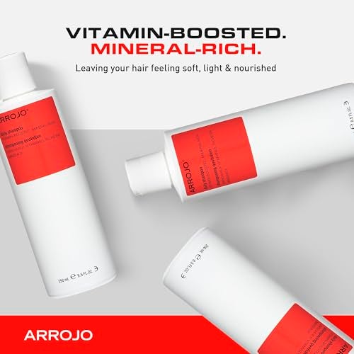 ARROJO Daily Shampoo, Revitalizing Rhubarb, 8.5 Fl Oz - Image 3