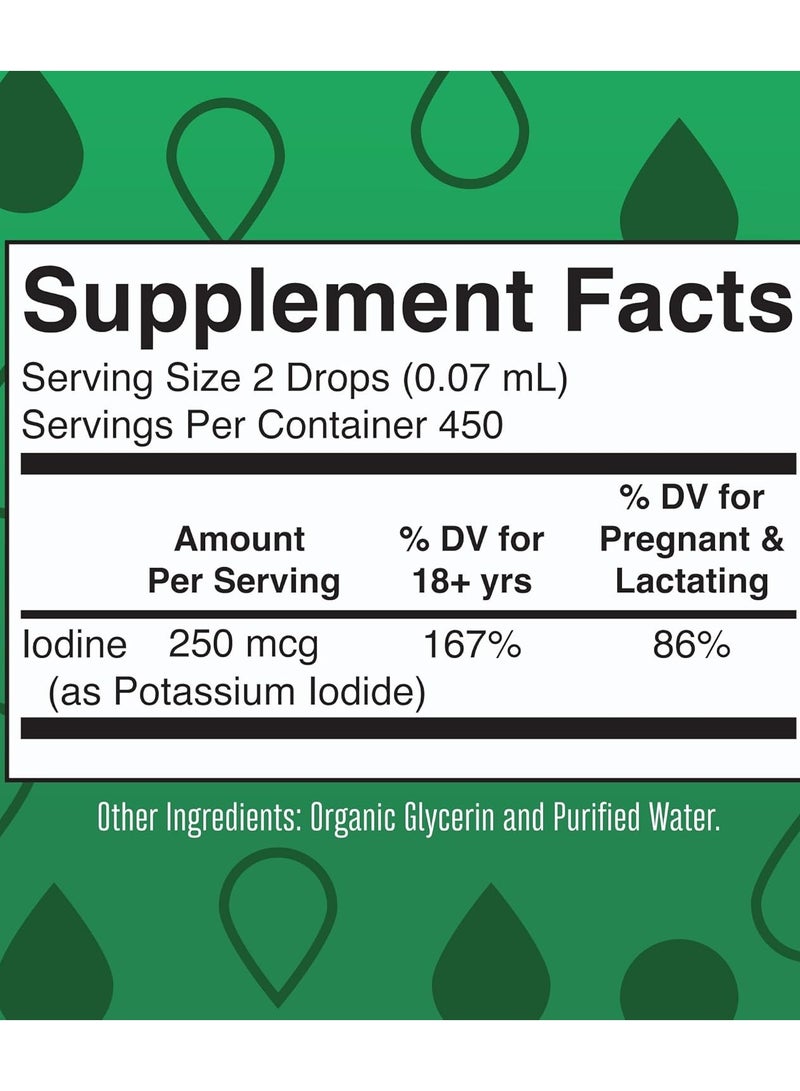 MaryRuth's Organic Iodine Liquid Drops Unflavored (30 ml) - Image 2