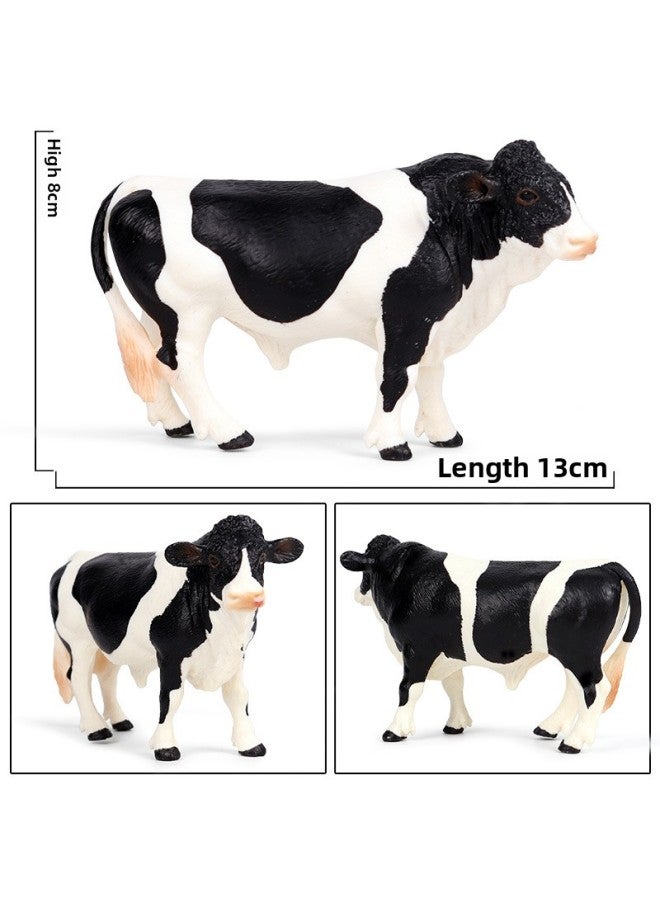 Simulation Solid Wild Animal Model Children's Science And Education Toys Poultry Ranch Farm Cows Cattle Buffalo Ornaments-Color:Ox-414 Black Angus Bull 【0.162kg】】 - Image 4