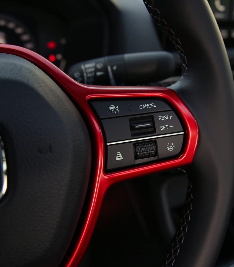 Thenice ثينيس لملحقات الجيل الحادي عشر من سيفيك زينة داخلية متوافقة مع هوندا سيفيك 2022-2026، CR-V/HR-V/أكورد 2023-2026 - أحمر - Image 4