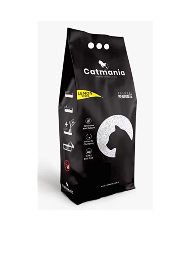 كاتمانيا رمل Catmania بنكهة الليمون (5 لترات)