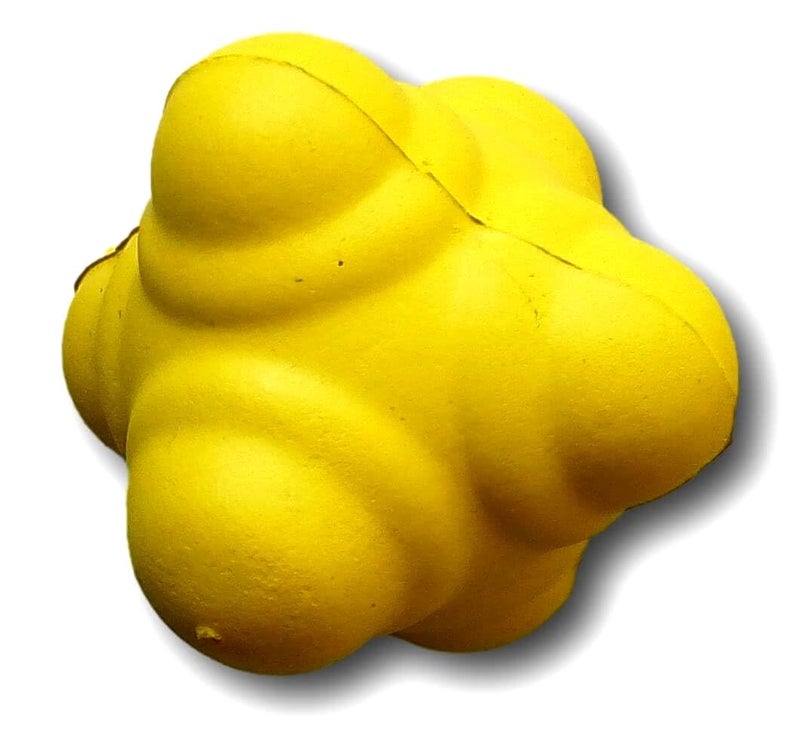 Nextage Rubber Reaction Ball – High Bounce Reflex Sports Training Equipment, Agility Speed Hand Eye Coordination, Bouncing Multi Directional Reaction Ball for Cricket Boxing Badminton Tennis - Image 1