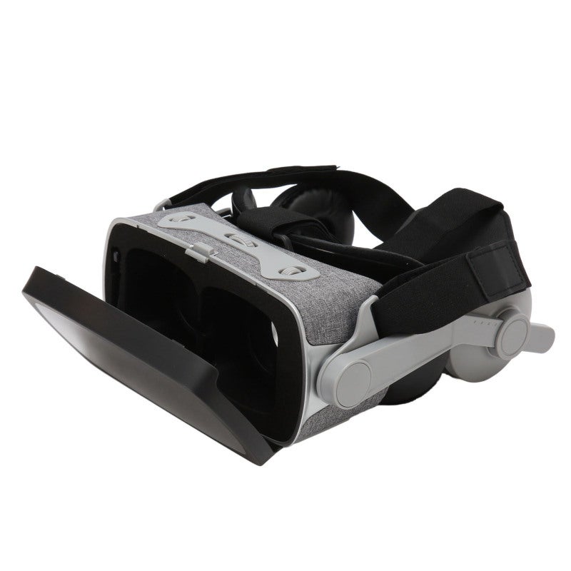 VR SHINECON VR Headset for Non-Curved Smartphones - Lightweight Adjustable Comfort Design with Blue Light Protection VR Glasses for Immersive 3D Gaming - Image 3