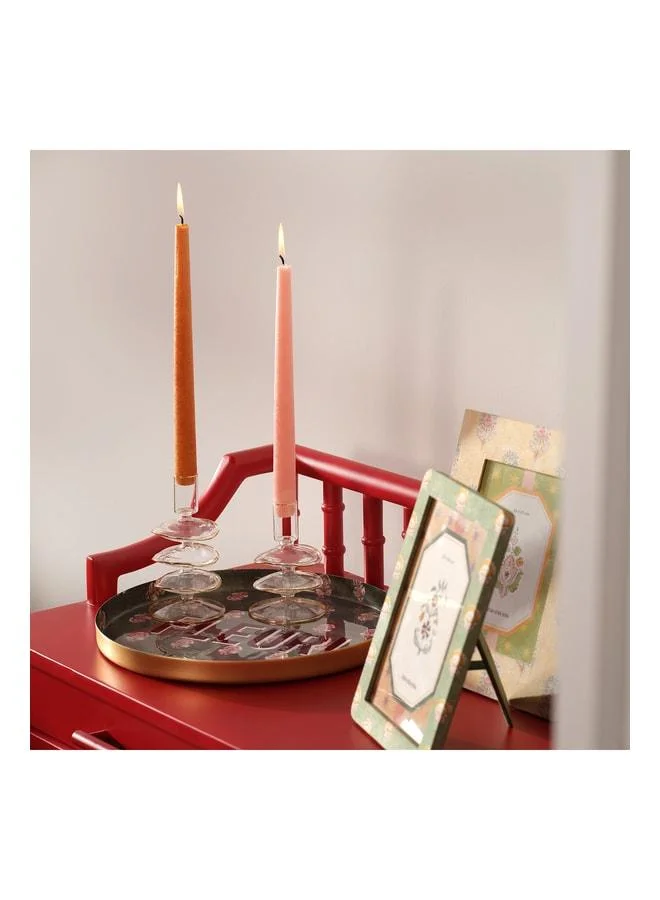 Zsa Zsa Zsu Deurne Amber Paraffin Candle 2.2x2.2x30 cm.