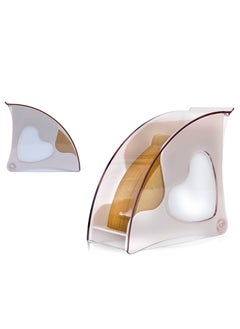 MIBRU Coffee Filter Holder, Coffee Paper Storage Rack Filter Paper Storage Container Stand Renewable Coffee Filter Dispenser Shelf  - Image 1