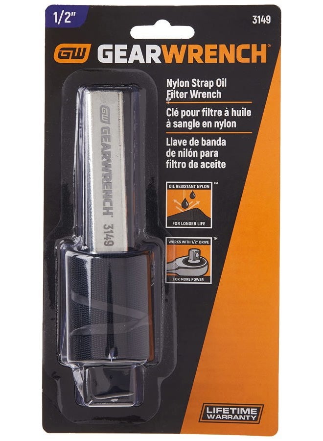 GearWrench 1/2" Drive Nylon Strap Oil Filter Wrench - 3149 - Image 5