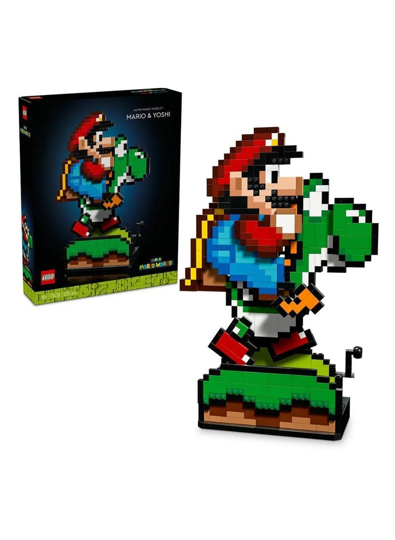 LEGO Super Mario World : Mario & Yoshi Building Blocks 71438 - 1215 Pieces - Image 1