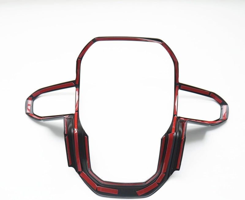 CYAuto Glossy Black Interior Steering Wheel Trim for Chevy Colorado GMC Canyon Acadia Yukon XL 2024 2025 - Image 4