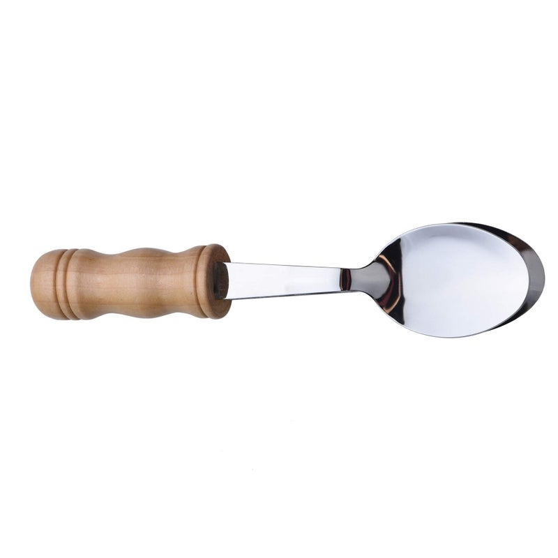MGTECH Musical Spoons Percussion Instrument with Wooden Handle, 8 Inch - Image 2