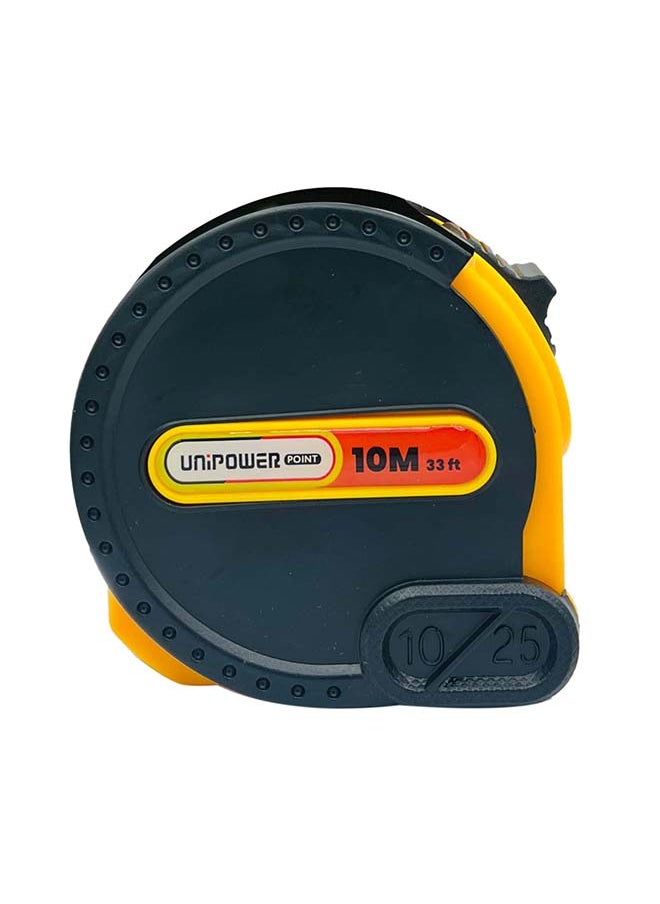 KADRIS Heavy Duty Auto Lock Steel Measure Tape HA-2075, 10 meter Retractable Self Lock Measuring Tape, Easy to Read Measurement in Inch Feet Meters CMS & MMS  - Image 4